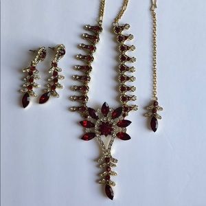 Statement party special occasion bridal necklace